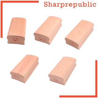 [SHARPREPUBLIC] Wooden Radius Sanding Block for Fingerboard Fretboard Fret Leveling 7.25\