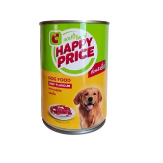 🔥HOT🔥 แฮปปี้ไพรซ์ อาหารสุนัข รสเนื้อ 400 ก. HAPPY PRICE Adult Dog Food Chicken Flavor 400 g.