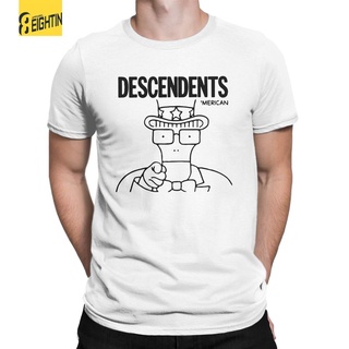 เสื้อยืดแขนสั้น คอกลม ผ้าฝ้าย พิมพ์ลายกราฟฟิค Crazy Yes You Descendents Nofx Guns สําหรับผู้ชายสามารถปรับแต่งได้