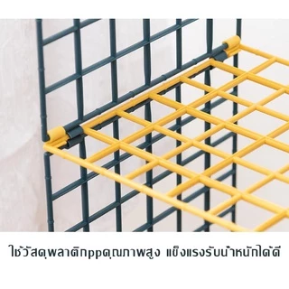 ชั้นวางของตู้เสื้อผ้า ชั้นวางเก็บเสื้อผ้า ตะกร้าอเนกประสงค์ ชั้นวางของในห้องน้ำ/ห้องนอน ประหยัดพื้นที่ พลาสติกppแข็ง