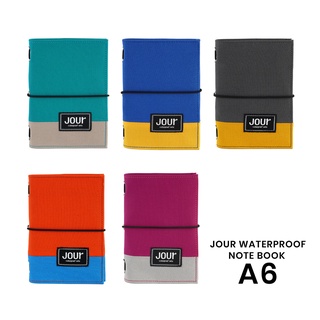 Folio Brand: Jour Waterproof (Two-Tone) with cover A6 สมุดกันน้ำพร้อมปก ทำจากวัสดุรีไซเคิล