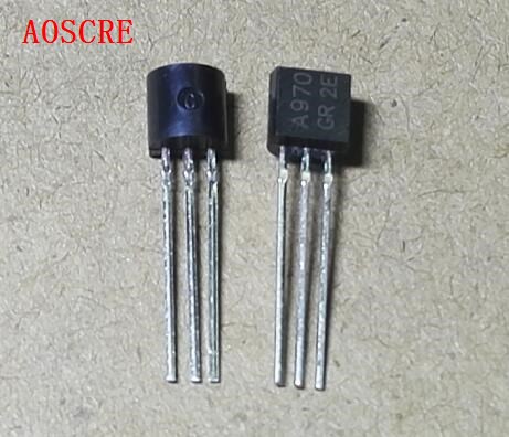 100PCS 2SA970 2SC2240 (50PCS* A970 +50PCS* C2240 ) TO-92
