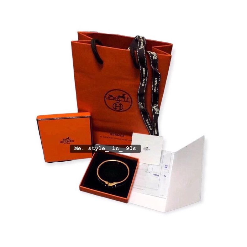 Hermes กำไลข้อมือรุ่น Clic H PM