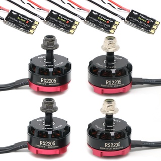 มอเตอร์ไร้แปรงถ่าน RS2205 2300KV 2205 CW/CCW FVT LittleBee 30A-S ESC BLHeli_S Dshot สําหรับ FPV Racing Quad Motor FPV Multicopter