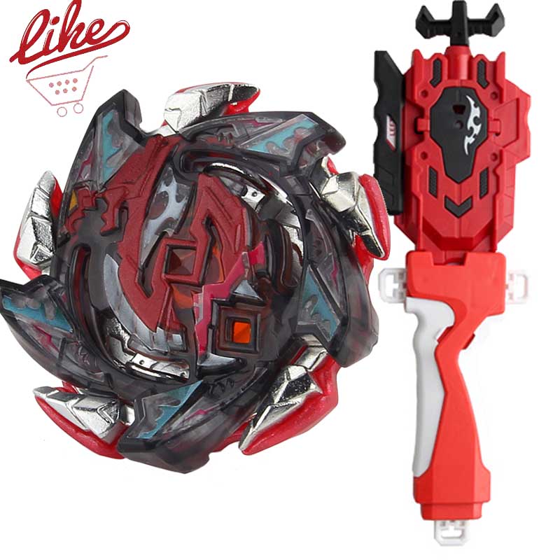 Laike Beyblade Burst B-113 Hell Salamander.12.Op B113 พร้อมชุดมือจับ Launcher
