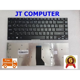 แป้นพิมพ์ คีย์บอร์ดโน๊ตบุ๊ค KEYBOARD ACER ASPIRE 4755 4755G E1-470 E1-472 E5-411 E5-421 E5-471 V3-431 V3-471 ไทย-อังกฤษ