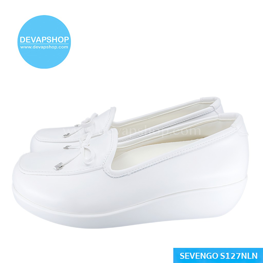 SEVENGO รหัส s127nln รองเท้าพยาบาล นักศึกษาพยาบาล สีขาว Nurse Shoes