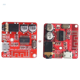 Rox 3.7-5V Mp3 บอร์ดโมดูลขยายเสียงสเตอริโอบลูทูธสําหรับรถยนต์