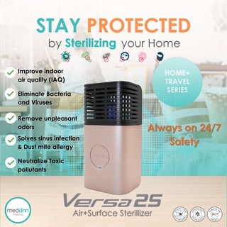 Medklinn Versa 25 Air+Surface Sterilizer | HomeTravel Series