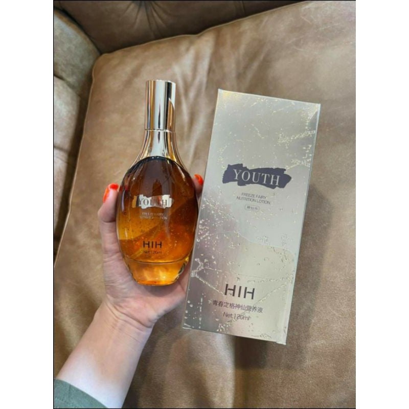 HIH Youth Fixing Fairy Nutrition Liquid ต่อต้านริ้วรอยกระชับรูขุมขนหน้าเด้งตึง(ขวดทอง)