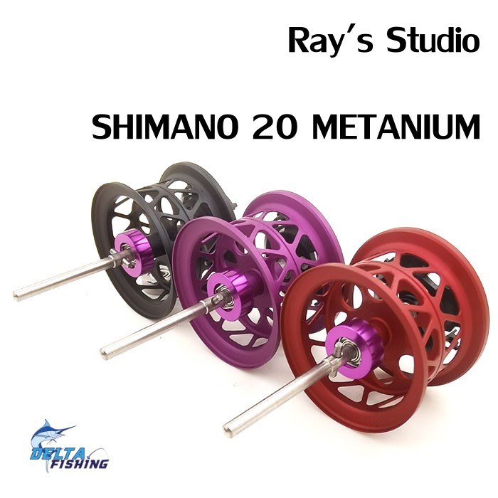 Spool Ray's Studio สำหรับรอก Shimano 20 Metanium ของแต่งรอก สปูลแต่ง สปูนแต่ง