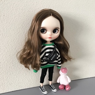 Blythe เสื้อกันหนาวตุ๊กตา ob24 obitsu24 1/6BJD azone หลายข้อต่อ