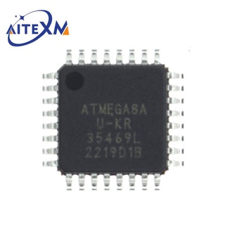 ชิป ATMEGA8 ATMEGA8A-U ATMEGA8A-AU TQFP32 (ATMEGA8L-8AU และ ATMEGA8-16AU )