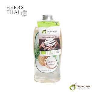 Tropicana น้ำมันมะพร้าวสกัดเย็น ออร์แกนิค ขนาด 500 ml. คีโต (Keto) ของแท้ 100%
