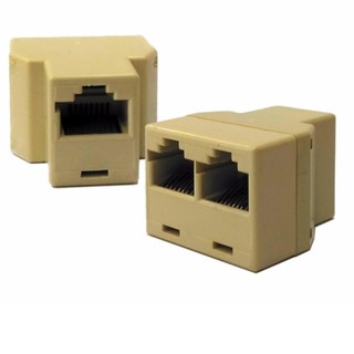 Jack Conetor RJ 45 (1F/2F) 1 แพ็ค=3ตัว