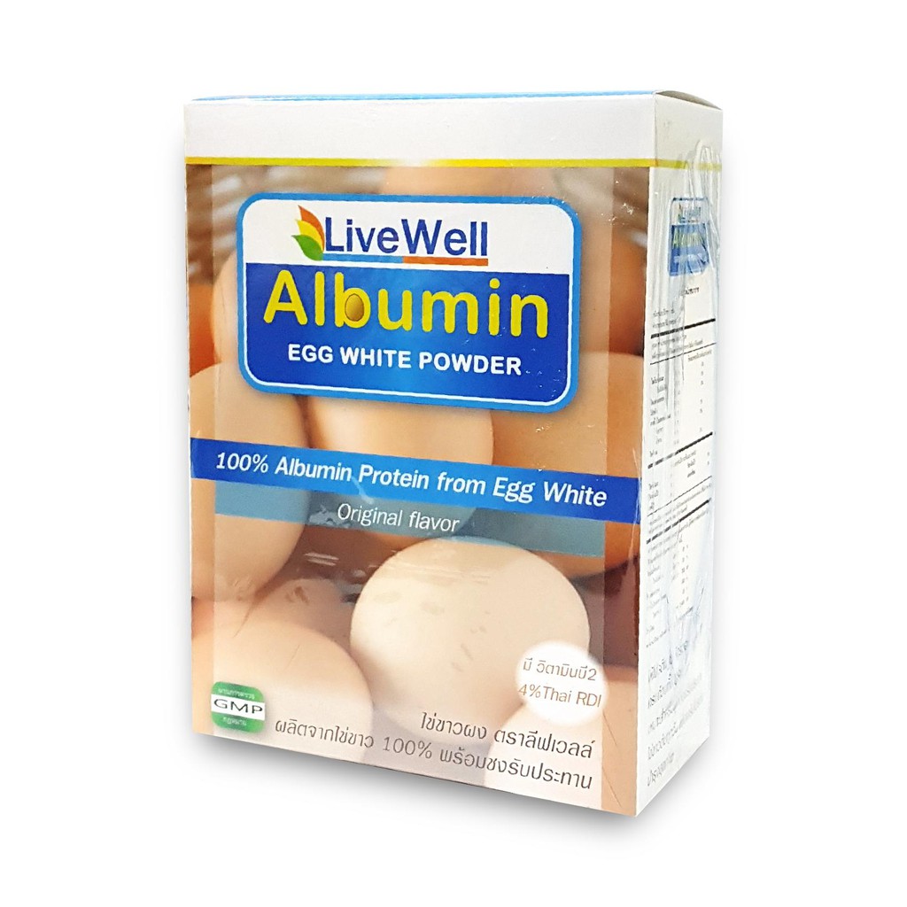 ALBUMIN EGG WHITE POWDER 200G. โปรตีนไข่ขาว 100% | Shopee Thailand