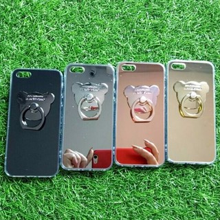 เคส iphone 5/5s/se TPU โครเมี่ยมพร้อมแหวน(NEW) iphone5/5s/se