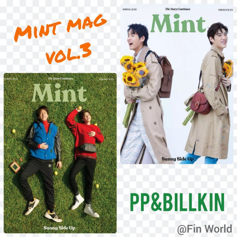 😍พร้อมส่ง😍 Mint​ magazine​ Vol.3​ ปก​ พีพีบิวกิ้น​ **แพ็คกล่องส่ง**