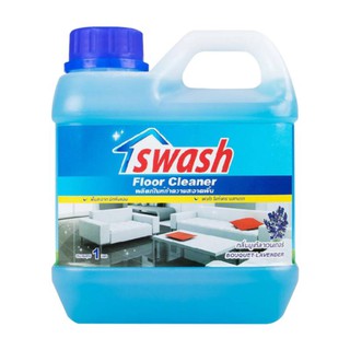 SWASH ผลิตภัณฑ์ทำความสะอาดพื้น #6107 ฟ้า-ขาว 156506