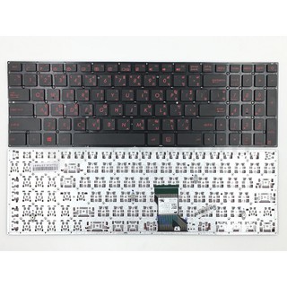 KEYBOARD ASUS คีย์บอร์ด ASUS UX52V  G501 Q501 N501 UX501 UX501JW N541 N541 N541L N541LA Q501L Q501LA N501 NX51A