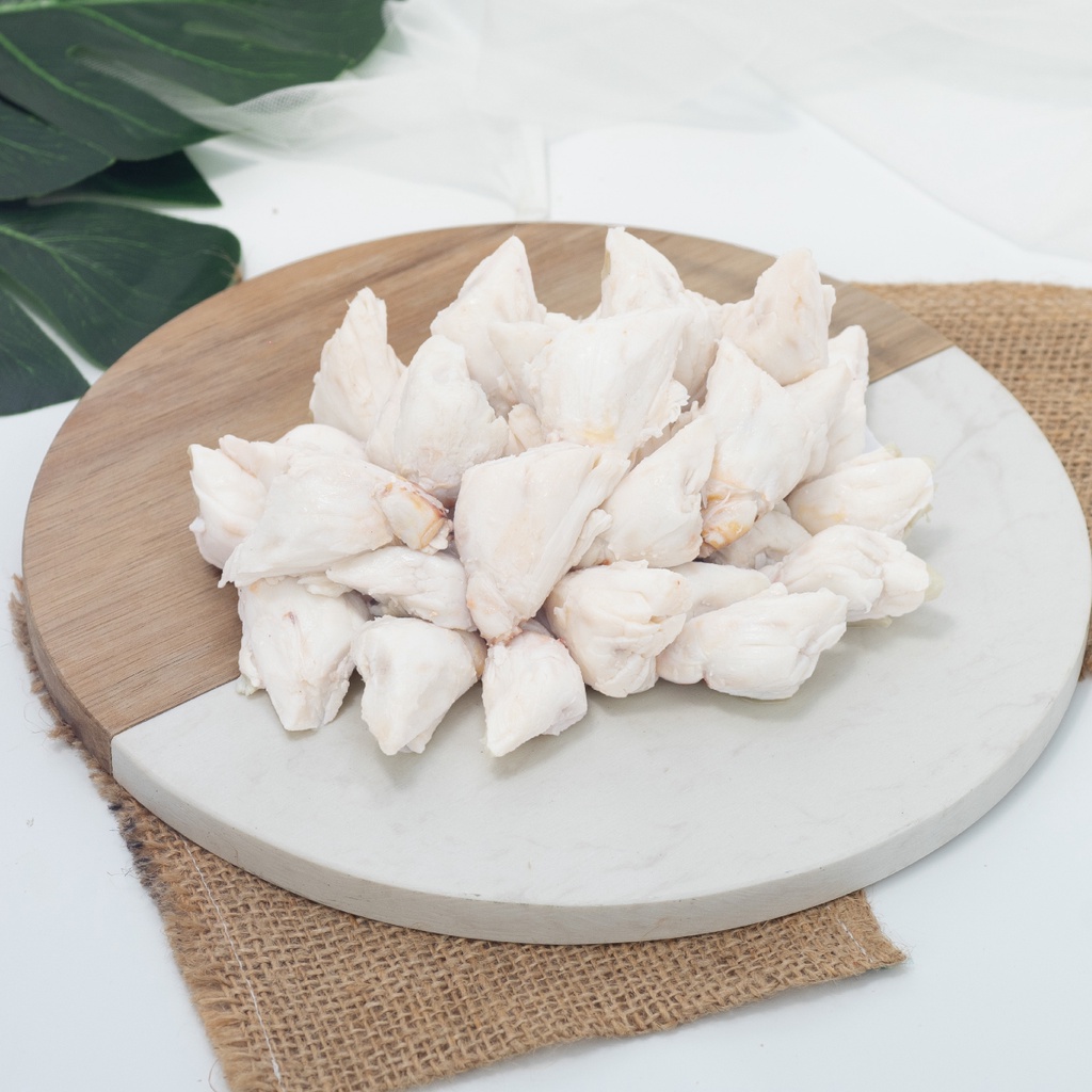 Qfresh เนื้อปูก้อนกรรเชียงใหญ่ พาสเจอร์ไรส์ 454 กรัม (Colossal) เหมาะทำ ไข่เจียวปู เนื้อมาแบบสวยสุด