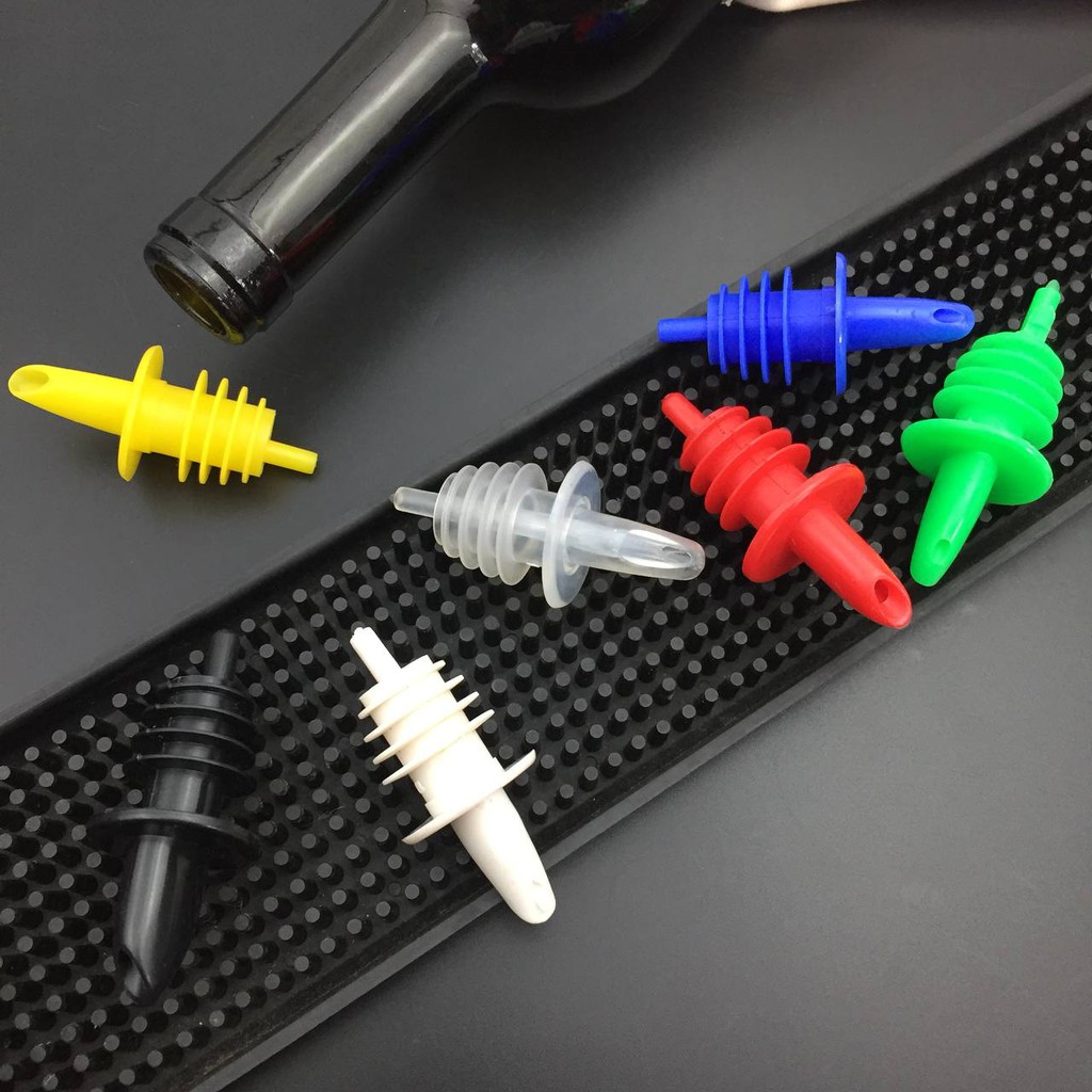 *สินค้าพร้อมส่งในไทย* จุกเทเหล้า จุกเทไวน์ พลาสติก มี 7 สีให้เลือกซื้อ คุ้มราคา