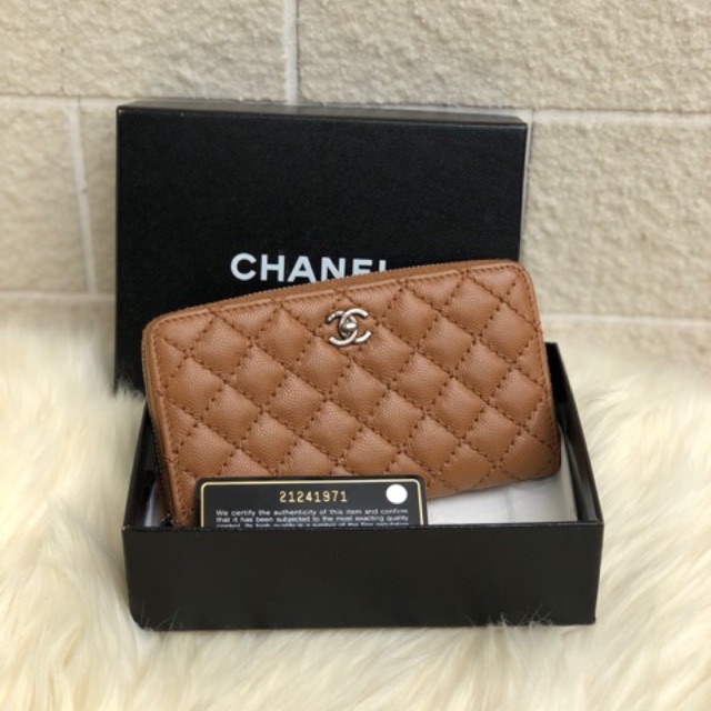 Chanel Wallet medium size 6” Holo 21 ของแท้💯% ไม่แท้คืนเงิน