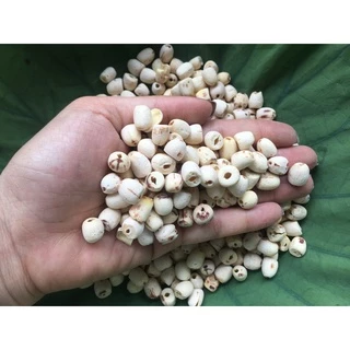 เม็ดบัวแห้ง(ใช้ทําอาหาร/ขนม) 500กรัม & 1กิโล /วัตถุดิบทําอาหาร/ขนม (เม็ดบัว อาหารแห้ง อาหารเจ อบแห้ง)