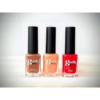 สีทาเล็บก๊อช (Gosh by Moss) ขนาด 12 ml. (บรรจุ 12 ขวด)