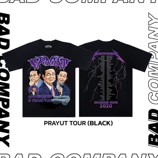 สไตล์ใหม่ เสื้อทัวร์สกรีนลาย "anniversary 6 year" อยู่มา 6 ปีไม่มีอะไรดีขึ้นเลย BAD COMPANY BRAND คอกลม