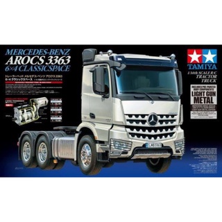 หัวลาก Tamiya Mercedes  Benz Actros 3363 6x4 classic space kit