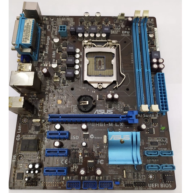 [FAULTY / ROSAK ] เมนบอร์ด Asus P8H61-M LX DDR3 LGA 1155