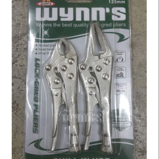 คีมล็อคจิ๋ว ชุด 2 ตัวwynn's