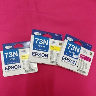 หมึกปริ้นเตอร์73Nยี่ห้อ EPSON ของเเท้