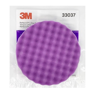 3M PN33037  โฟมขัดสีรถยนต์ในขั้นตอนเดียว สีม่วง ขนาด 8 นิ้ว