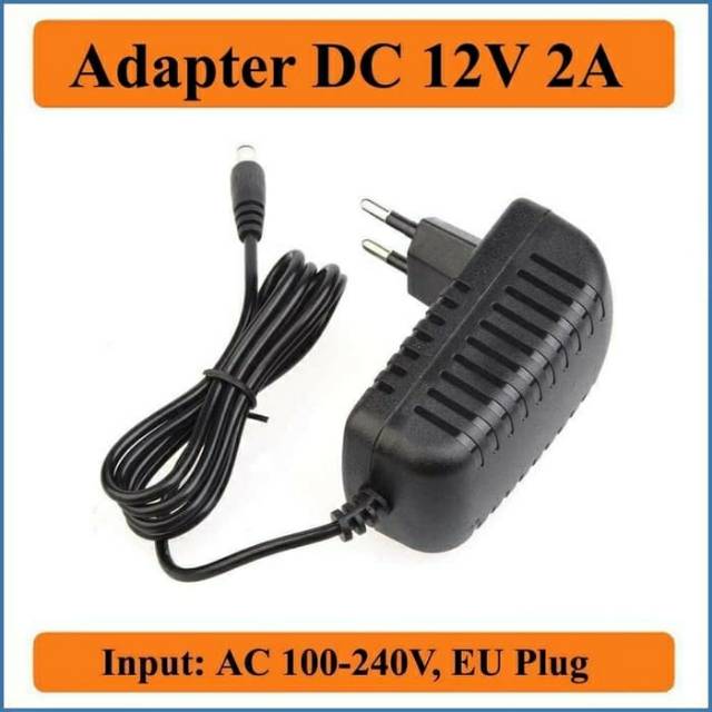2A 12V ADAPTER LED STRIP ADAPTER กล้องวงจรปิดแหล่งจ่ายไฟ 2A 12V TRANSFORMER ADAPTER