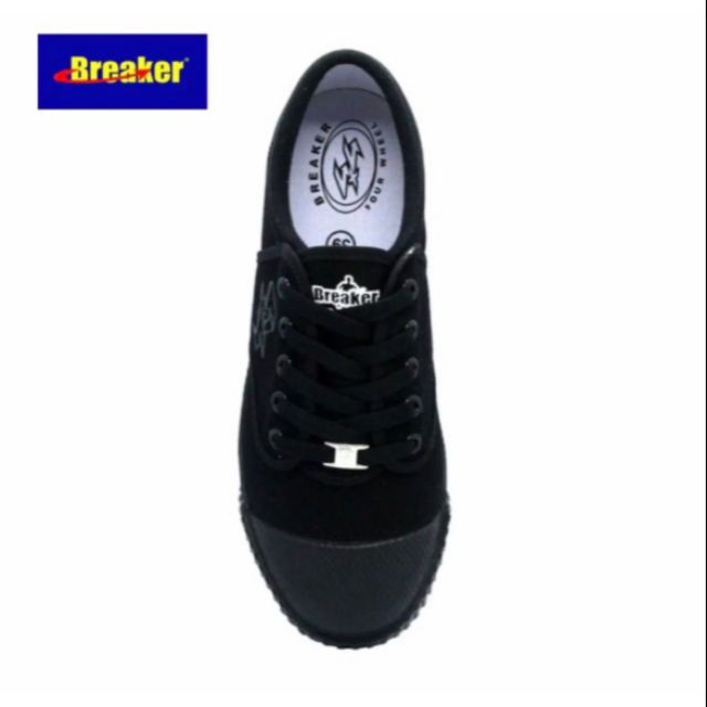 รองเท้าผ้าใบเบรกเกอร์ (Breaker) รุ่น 4x4 สีดำ