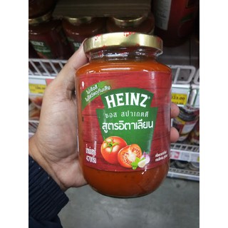 Heinz  ซอสสปาเก็ตตี้ปรุงสำเร็จอิตาเลียน ไฮนซ์ ขนาด 470กรัม Spagetti Ittalian Sauce