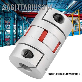 Sagittarius314 ข้อต่อเพลามอเตอร์สเต็ปเปอร์ Cnc ยืดหยุ่น Od40 มม. X L66 มม. (15*15 มม.)