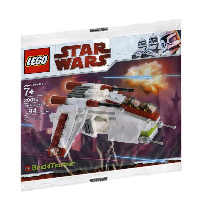 20010 : LEGO Star Wars Brickmaster Republic Gunship - Mini Polybag (ซองยับ)