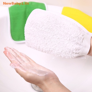 BABYONE 1x Shower bath gloves exfoliag wash skin mitt massage loofah body scrubber TH