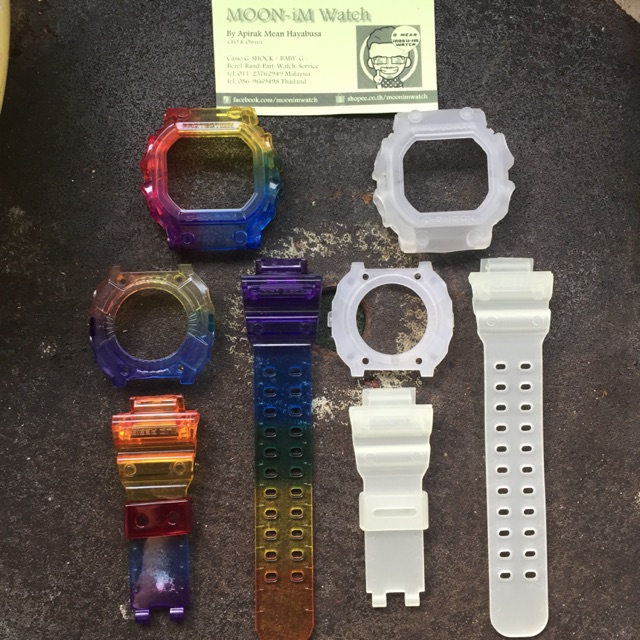 พร้อมส่ง!! กรอบสายใส เจลลี่คัสต้อม gshock รุ่น ยักษ์ GWX-56 GX-56