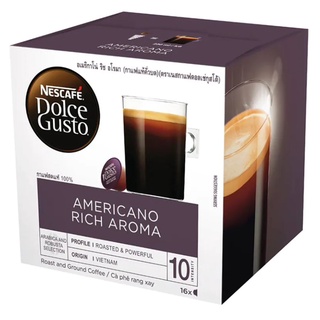 NESCAFE DOLCEGUSTO เนสกาแฟ ดอลเช่กุสโต้ อเมริกาโน่ 128 กรัม