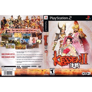 แผ่นเกมส์ PS2 Kessen II   คุณภาพ ส่งไว (DVD)