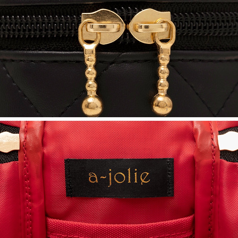 กระเป๋านิตยสารญี่ปุ่น A-jolie แว่นกันแดด ปากแดง กระเป๋าเครื่องสำอางพกพา - รูปที่ 5