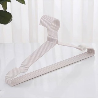 พร้อมส่ง Minimal White hanger ไม้แขวนเสื้อสีขาว มินิมอล สไตล์มูจิ สไตล์ญี่ปุ่น