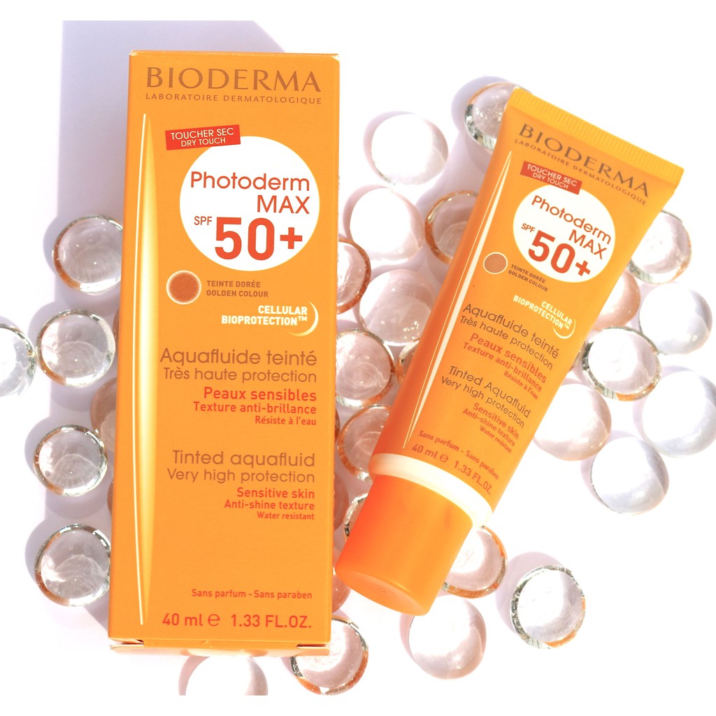 Bioderma Photoderm Max Tinted Aquafluide Spf50 40ml Golden Hot Sex Picture 4784