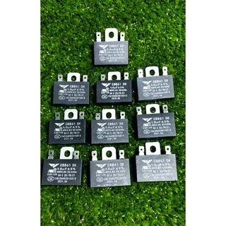 คาปาซิเตอร์ พัดลม1.5uf/400v รุ่นขาเสียบ (แพ็ค10ชิ้น) ใช้กับพัดลม14-16นิ้วแคปพัดลม CAP Hatari capacitor พัดลมฮาตาริ capa