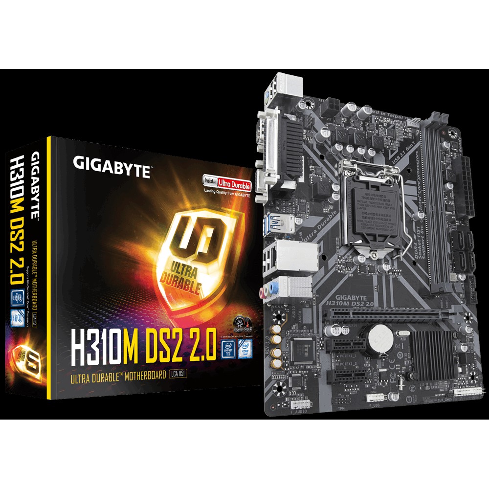 GIGABYTE 1151V2 H310M DS 2.0