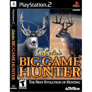 แผ่นเกมส์ Cabelas Big Game Hunter  PS2 Playstation2 คุณภาพสูง ราคาถูก